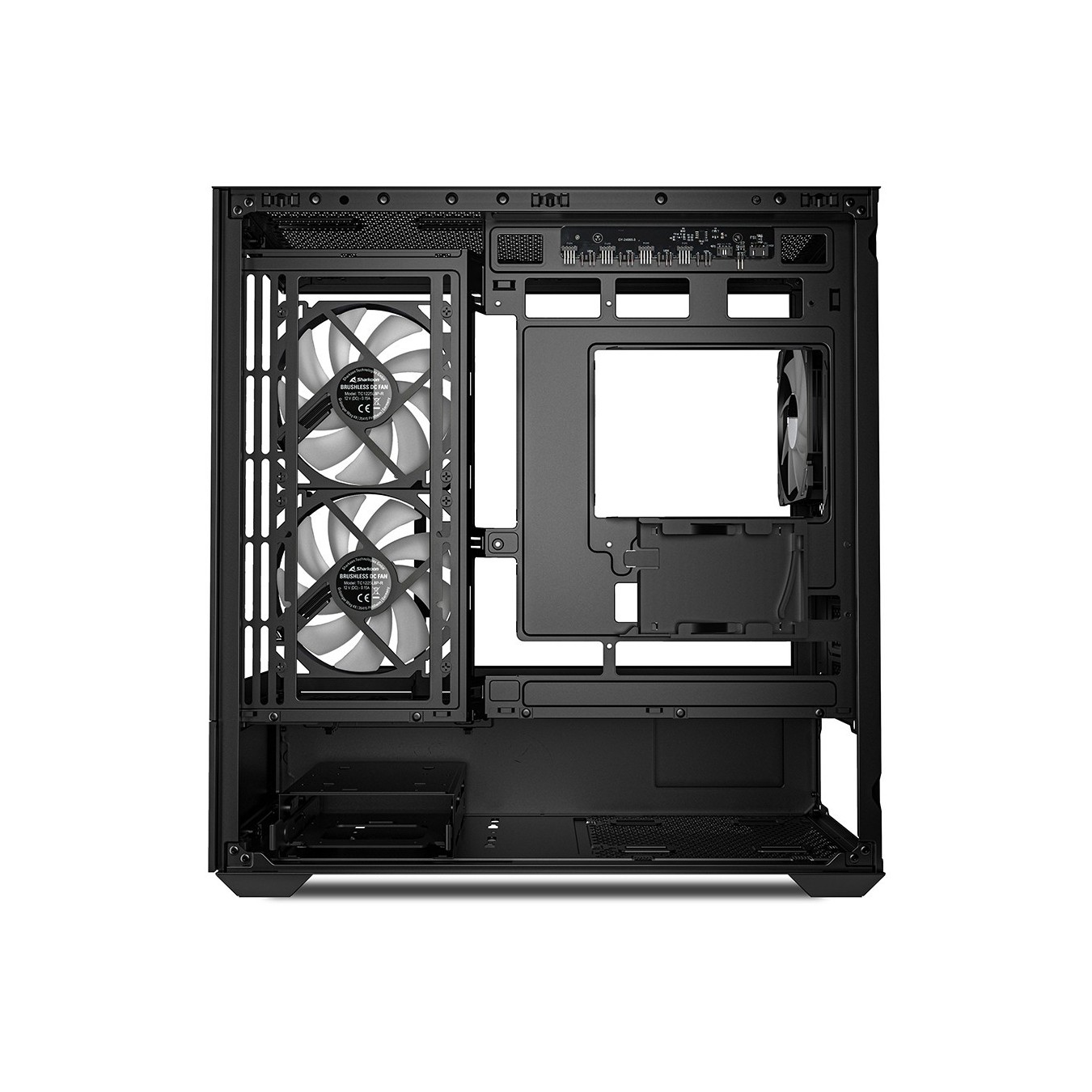 Sharkoon MK6 RGB Micro-ATX 1xGlas Black - MK6 RGB - Black Glass Panel — Buy in Cyprus with Fast Delivery