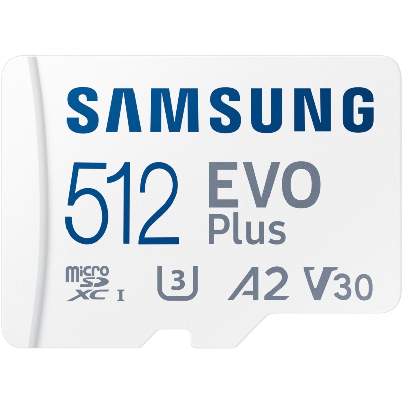 Buy Samsung EVO Plus 512GB microSDXC UHS-I U3 - (microSDXC, UHS-I, U3) in Cyprus, Nicosia, Limassol, Larnaka, Pafos