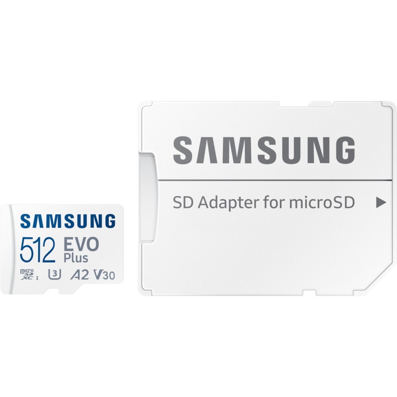 Buy Samsung EVO Plus 512GB microSDXC UHS-I U3 - (microSDXC, UHS-I, U3) in Cyprus, Nicosia, Limassol, Larnaka, Pafos