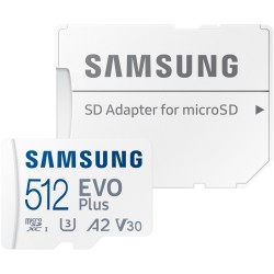 Buy Samsung EVO Plus 512GB microSDXC UHS-I U3 - (microSDXC, UHS-I, U3) in Cyprus, Nicosia, Limassol, Larnaka, Pafos