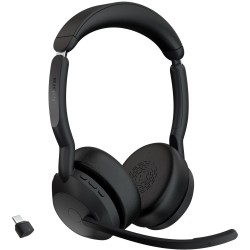 Buy Jabra Evolve2 55 Link380c UC Stereo - Evolve2 55 - Over-Ear Wireless Headset... in Cyprus, Nicosia, Limassol, Larnaka, Pafos