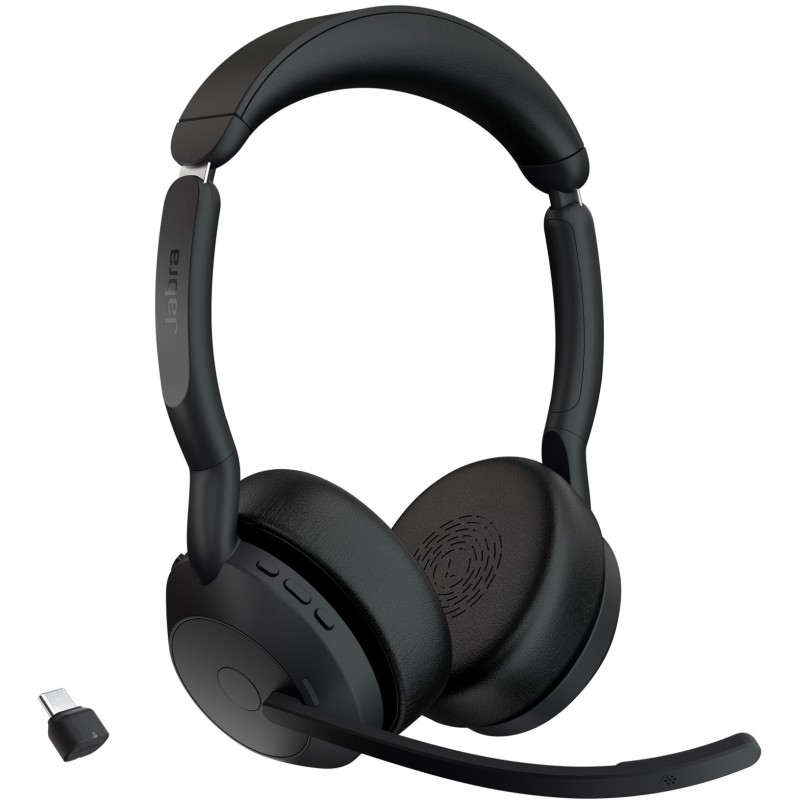 Buy Jabra Evolve2 55 Link380c UC Stereo - Evolve2 55 - Over-Ear Wireless Headset... in Cyprus, Nicosia, Limassol, Larnaka, Pafos