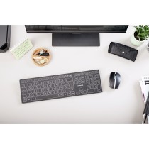 Cherry KW 9100 SLIM CZ KEYBOARD - KW 9100 - Slim CZ layout, full-size keyboard — Buy in Cyprus with Fast Delivery