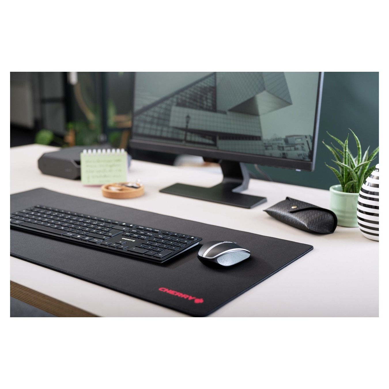 Cherry KW 9100 SLIM CZ KEYBOARD - KW 9100 - Slim CZ layout, full-size keyboard — Buy in Cyprus with Fast Delivery