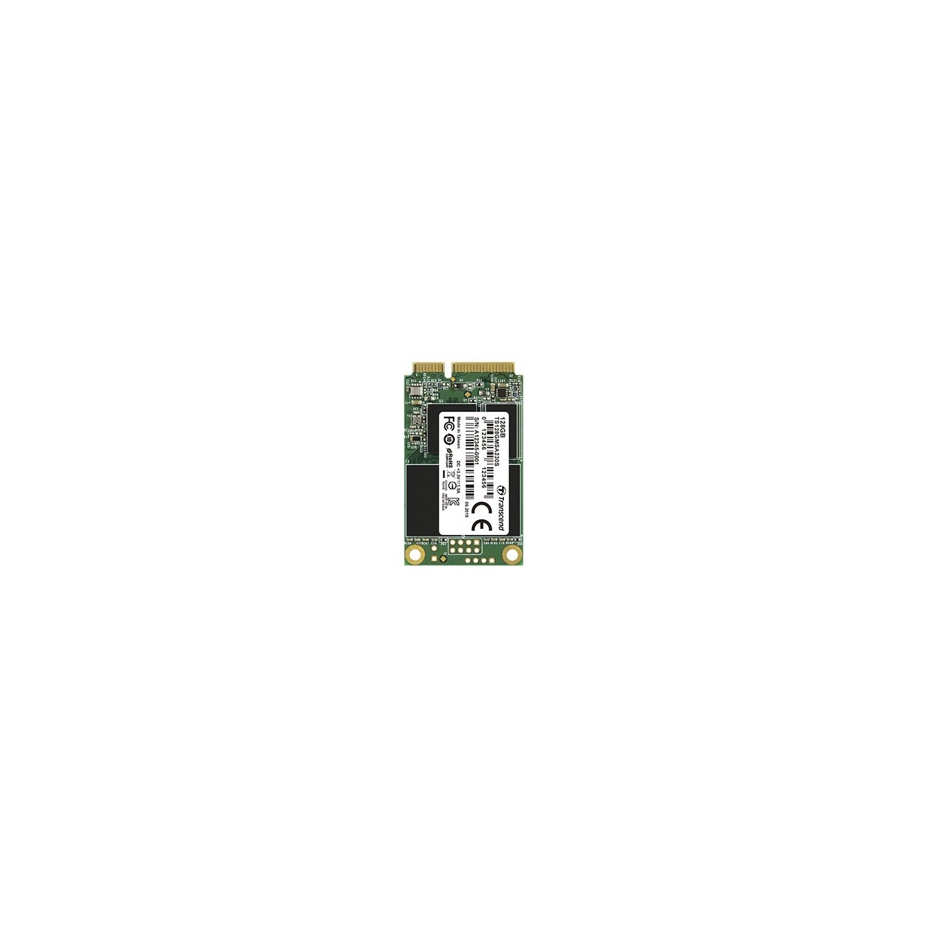 Transcend 64GB mSATA SSD SATA3 3D TLC - SATA III 6Gb/s, 3D TLC NAND — Buy in Cyprus with Fast Delivery