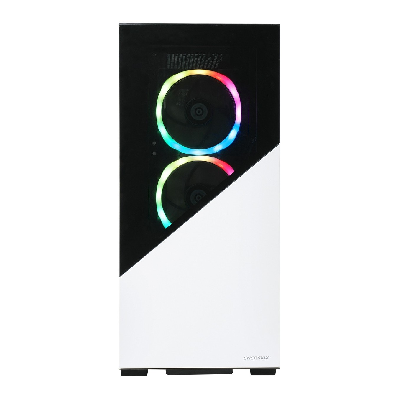 Enermax ENERMAXK8 ARGB Midi Case - ENERMAXK8 - Snow White/Black, ARGB, Mid Tower — Buy in Cyprus with Fast Delivery