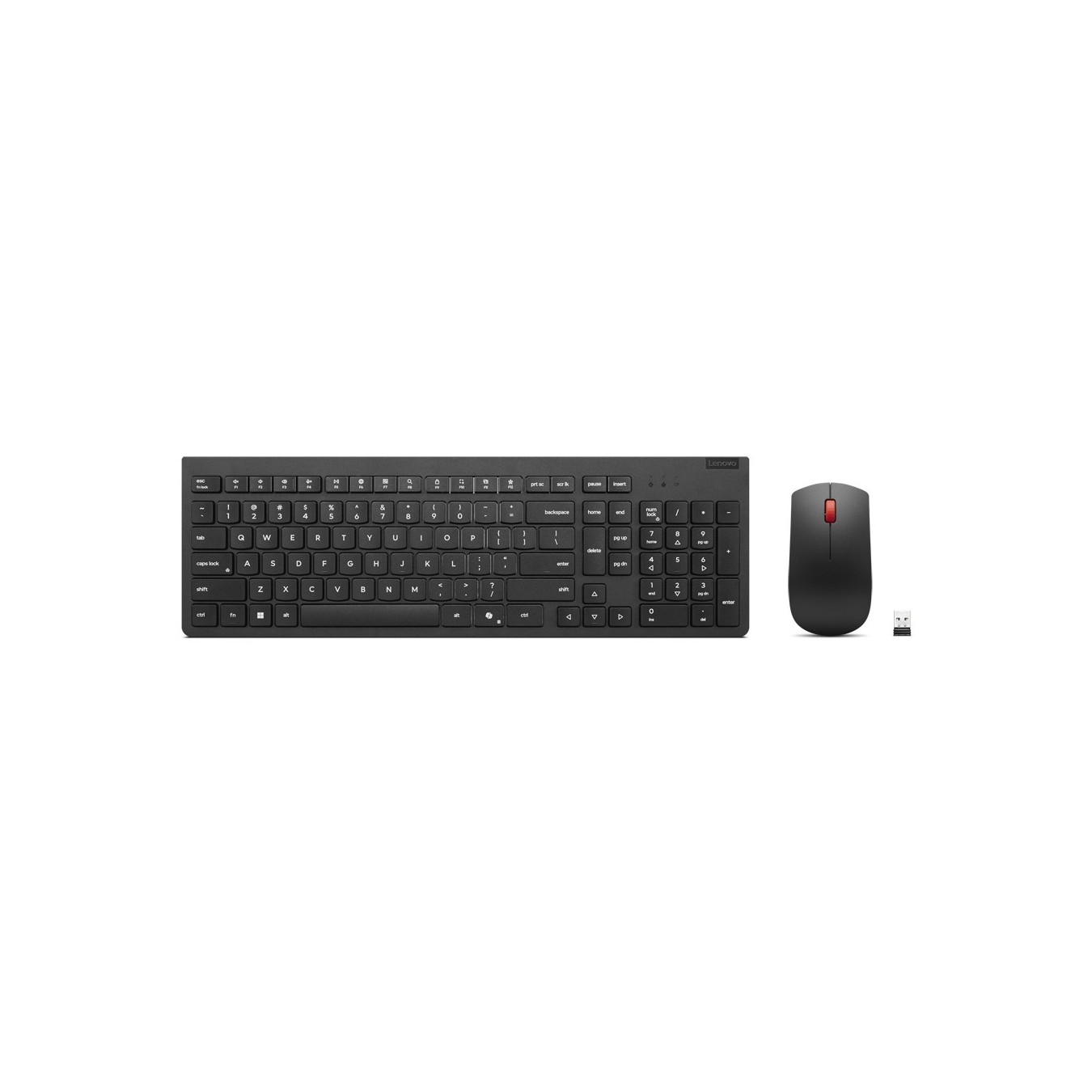 Lenovo Essential Wireless Combo Keyboard & Mouse - Gen2 - Black-German — Buy in Cyprus with Fast Delivery