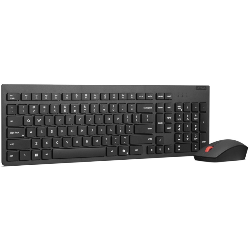Buy Lenovo Essential Wireless Combo Keyboard & Mouse - Gen2 - Black-German in Cyprus, Nicosia, Limassol, Larnaka, Pafos