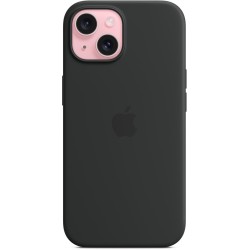 Buy Apple iPhone 15 Silicone Case with MagSafe - Black in Cyprus, Nicosia, Limassol, Larnaka, Pafos
