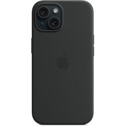 Buy Apple iPhone 15 Silicone Case with MagSafe - Black in Cyprus, Nicosia, Limassol, Larnaka, Pafos