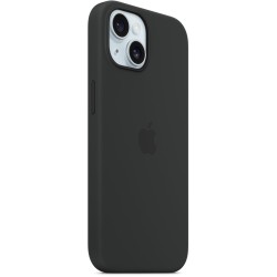 Buy Apple iPhone 15 Silicone Case with MagSafe - Black in Cyprus, Nicosia, Limassol, Larnaka, Pafos