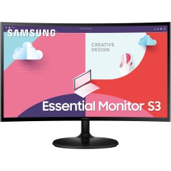 Samsung 27-inch C27F364EAU Full HD Curved Monitor - 1080p 75Hz 4ms VA - Black (Boxed) — Buy in Cyprus with Fast Delivery