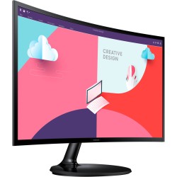 Samsung 27-inch C27F364EAU Full HD Curved Monitor - 1080p 75Hz 4ms VA - Black (Boxed) — Buy in Cyprus with Fast Delivery