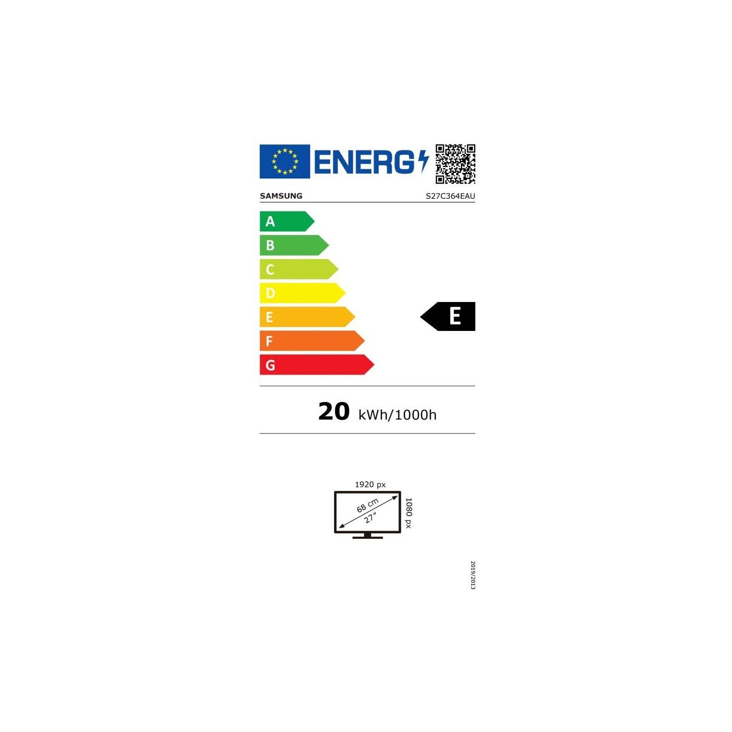 Samsung 27-inch C27F364EAU Full HD Curved Monitor - 1080p 75Hz 4ms VA - Black (Boxed) — Buy in Cyprus with Fast Delivery