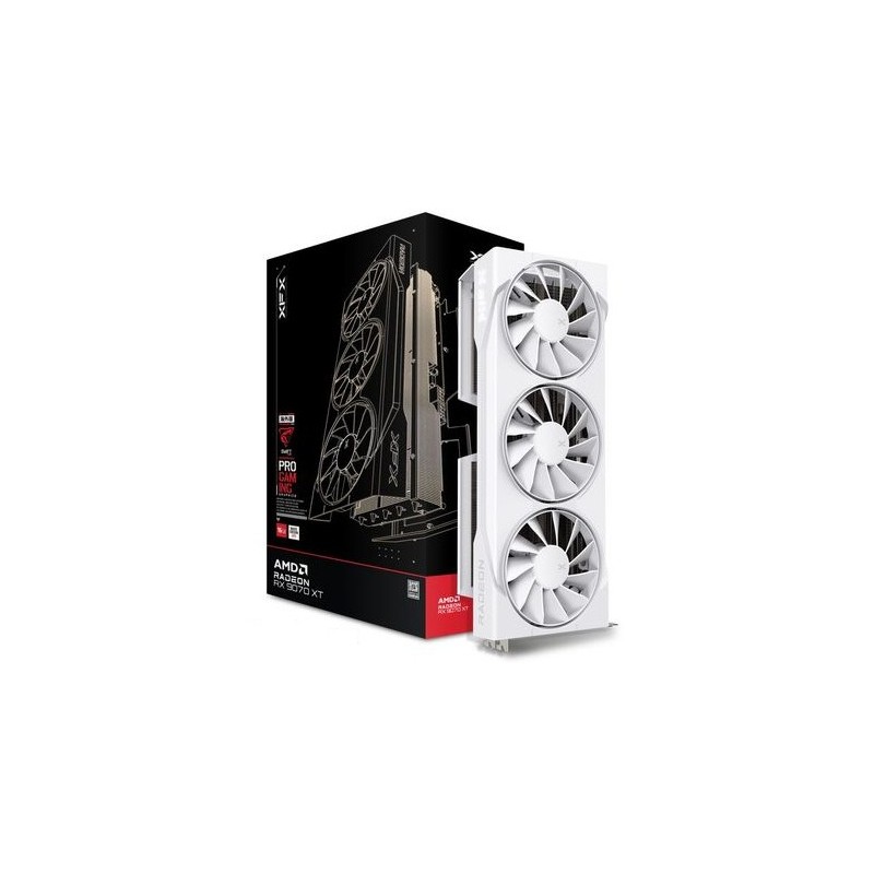 Buy RX 9070 XT 16GB XFX Swift Gaming GDDR6 3 Fan white - RX 9070 XT - White, 16G... in Cyprus, Nicosia, Limassol, Larnaka, Pafos
