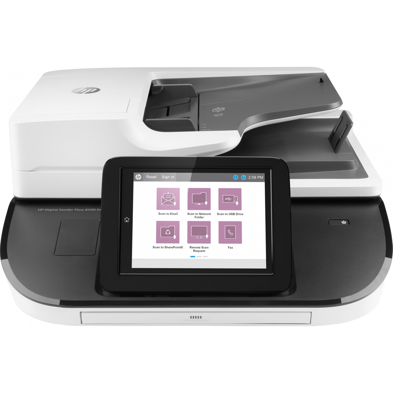 HP Digital Sender Flow 8500fn2 Document Scanner - 8500fn2 - Sheet-fed, Ethernet connectivity