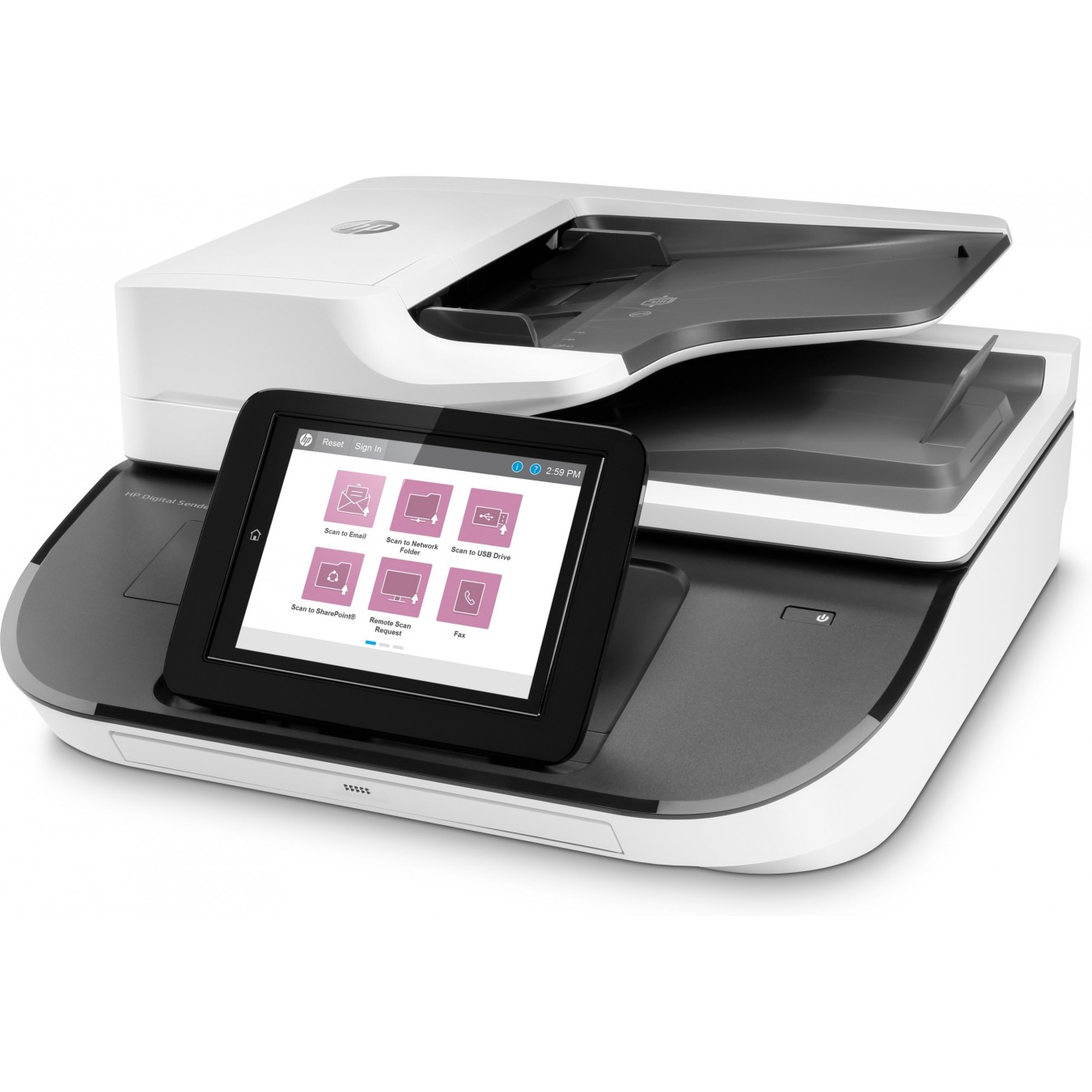 HP Digital Sender Flow 8500fn2 Document Scanner - 8500fn2 - Sheet-fed, Ethernet connectivity