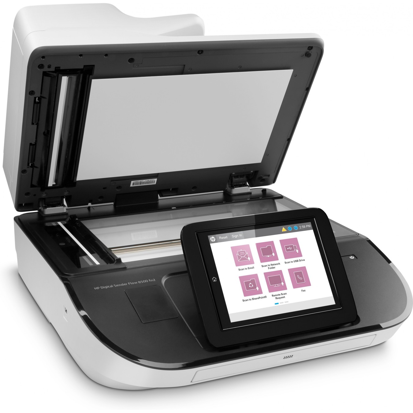 HP Digital Sender Flow 8500fn2 Document Scanner - 8500fn2 - Sheet-fed, Ethernet connectivity