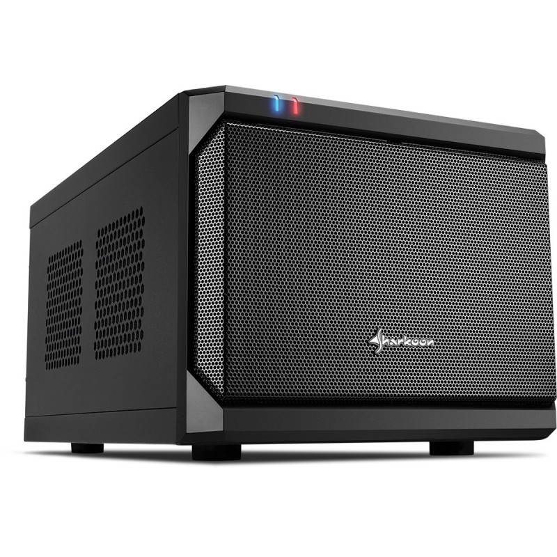 Buy Sharkoon QB One Mini-ITX PC Case - QB One - Black, USB 2.0/3.0 in Cyprus, Nicosia, Limassol, Larnaka, Pafos