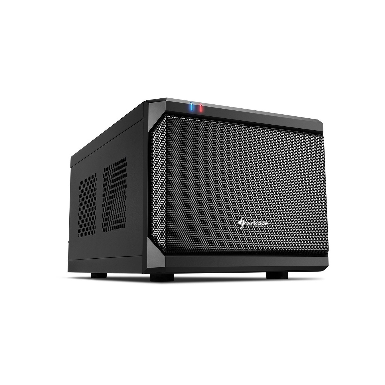 Sharkoon QB One Mini-ITX PC Case - QB One - Black, USB 2.0/3.0 — Buy in Cyprus with Fast Delivery