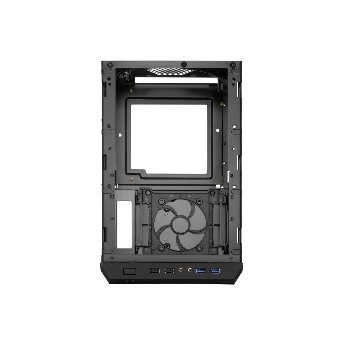 Sharkoon QB One Mini-ITX PC Case - QB One - Black, USB 2.0/3.0 — Buy in Cyprus with Fast Delivery
