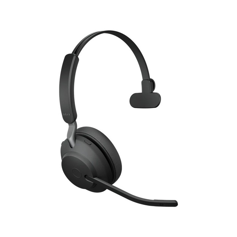 Jabra Evolve2 65 Mono MS - Black with Charging Stand & Link 380a (Boxed) — Buy in Cyprus with Fast Delivery