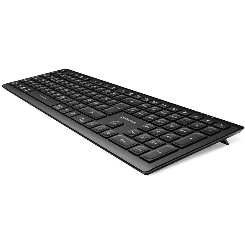 Buy Sharkoon OfficePal - K30W - DE Layout, Rubberdome, Black in Cyprus, Nicosia, Limassol, Larnaka, Pafos