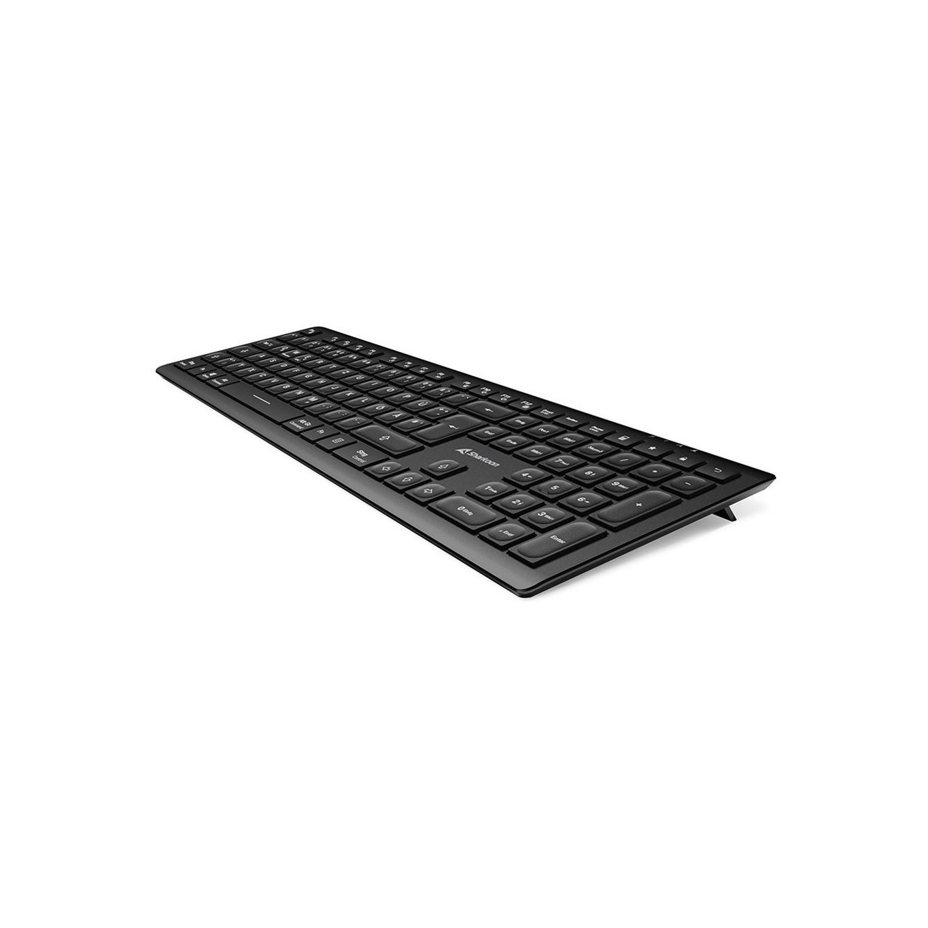 Sharkoon OfficePal - K30W - DE Layout, Rubberdome, Black — Buy in Cyprus with Fast Delivery