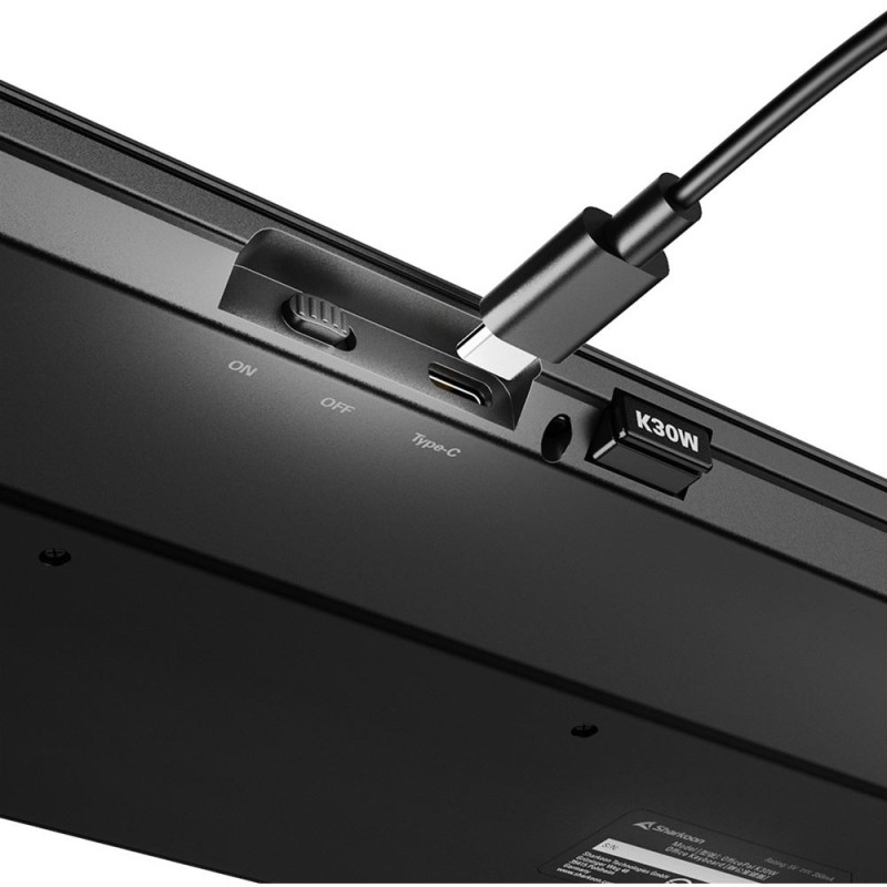 Buy Sharkoon OfficePal - K30W - DE Layout, Rubberdome, Black in Cyprus, Nicosia, Limassol, Larnaka, Pafos