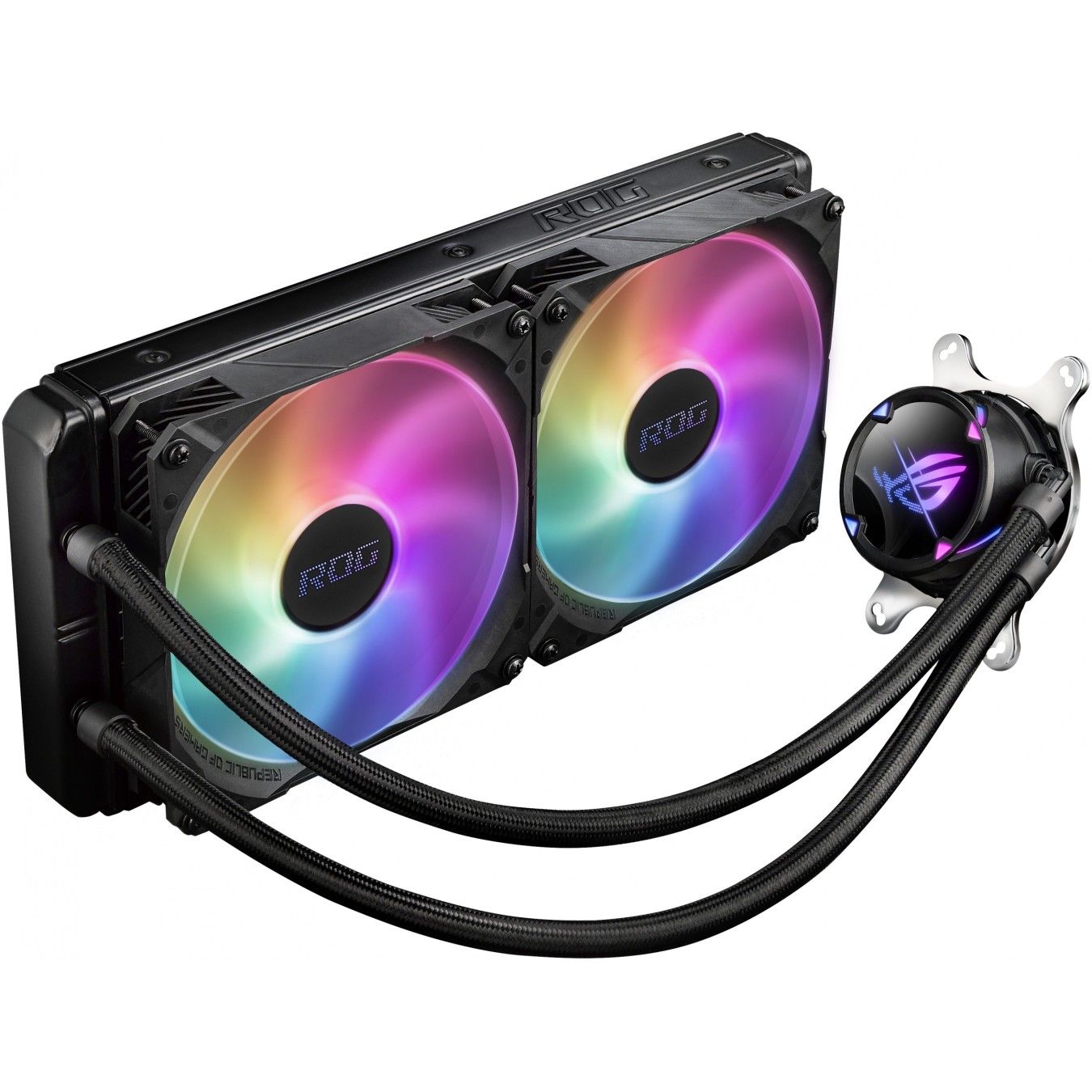 ASUS ROG Strix LC II 280 ARGB - LC II 280 - 2x120mm PWM ARGB Fans — Buy in Cyprus with Fast Delivery