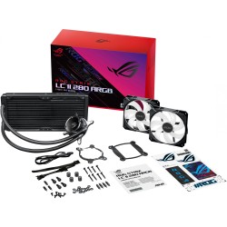 Buy ASUS ROG Strix LC II 280 ARGB - LC II 280 - 2x120mm PWM ARGB Fans in Cyprus, Nicosia, Limassol, Larnaka, Pafos