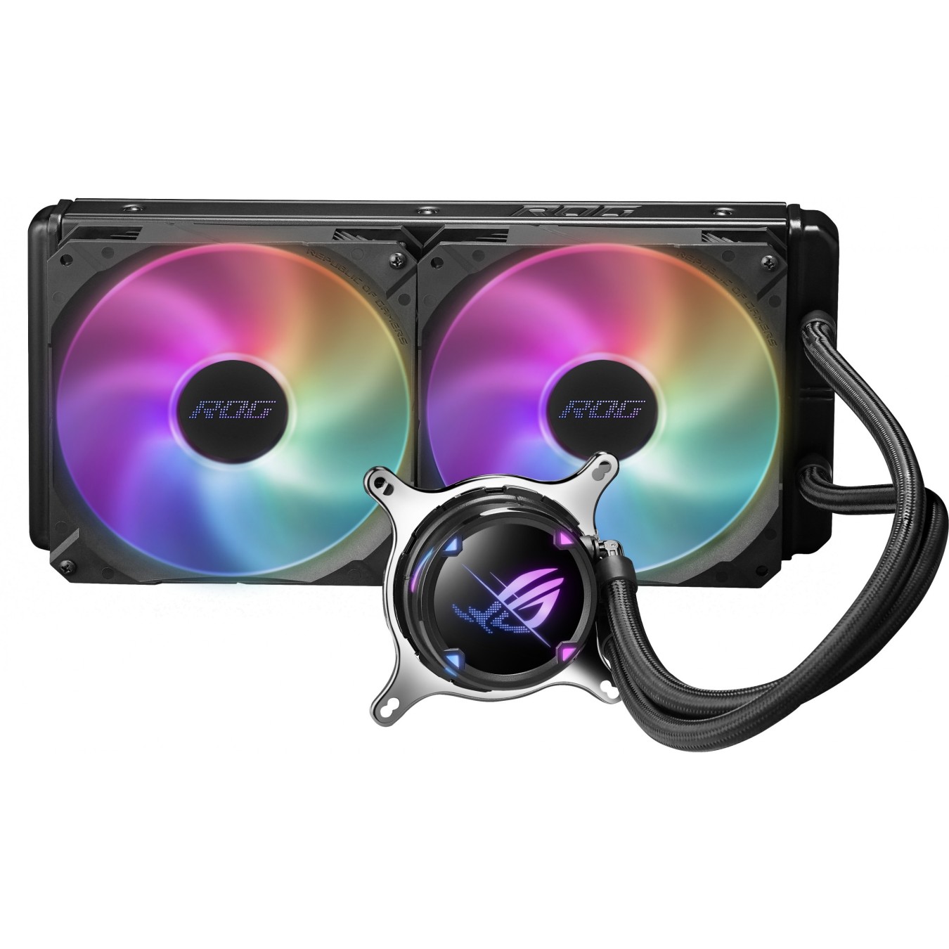 ASUS ROG Strix LC II 280 ARGB - LC II 280 - 2x120mm PWM ARGB Fans — Buy in Cyprus with Fast Delivery