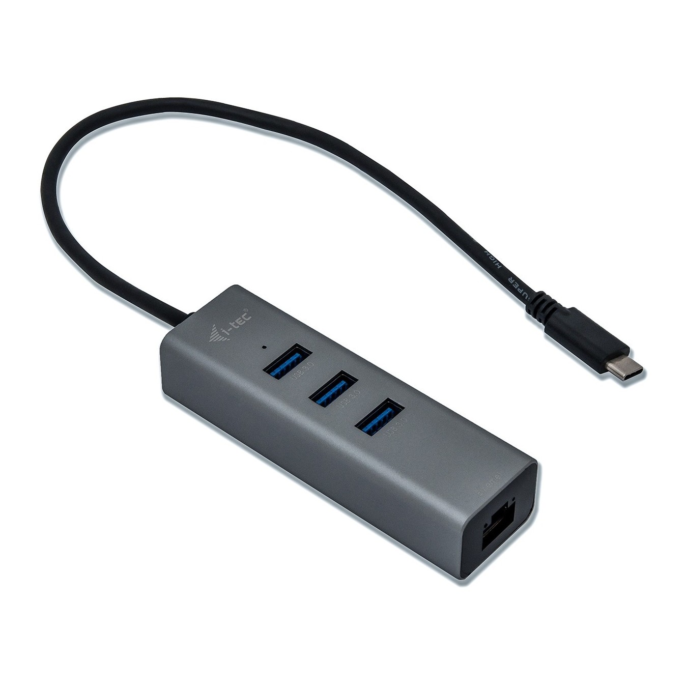 D I-TEC USB-C 3-Port Hub + GLAN — Buy in Cyprus with Fast Delivery