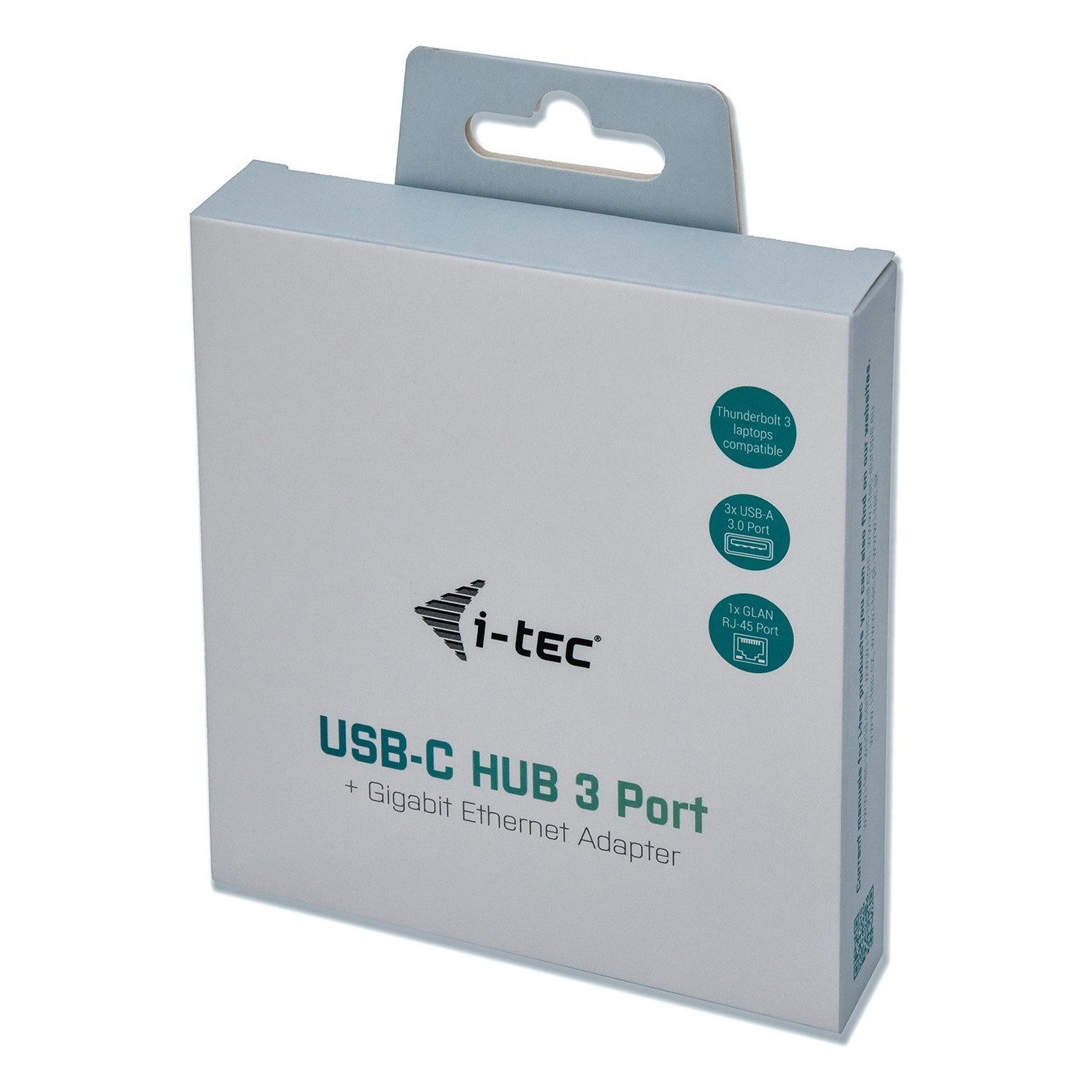 D I-TEC USB-C 3-Port Hub + GLAN — Buy in Cyprus with Fast Delivery