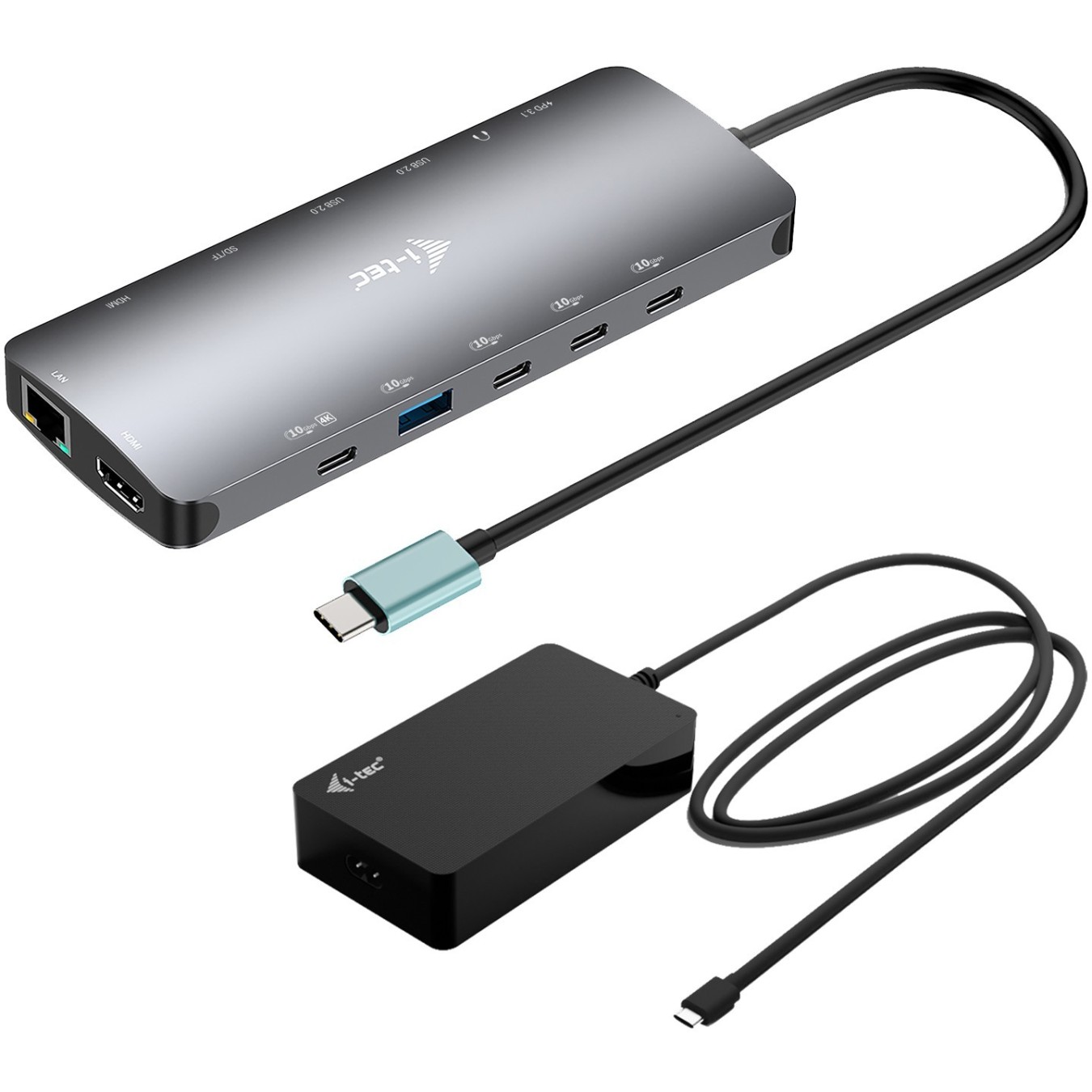 I-TEC USB-C Metal Nano 3x Display Docking Station - 2x HDMI, LAN, Audio — Buy in Cyprus with Fast Delivery