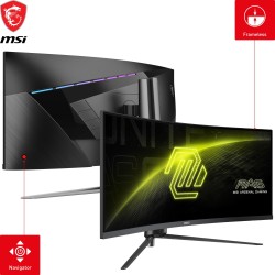 Buy MSI MAG 345CQRDE - 34-inch UWQHD 3440x1440, 180Hz Curved Ultrawide Monitor in Cyprus, Nicosia, Limassol, Larnaka, Pafos