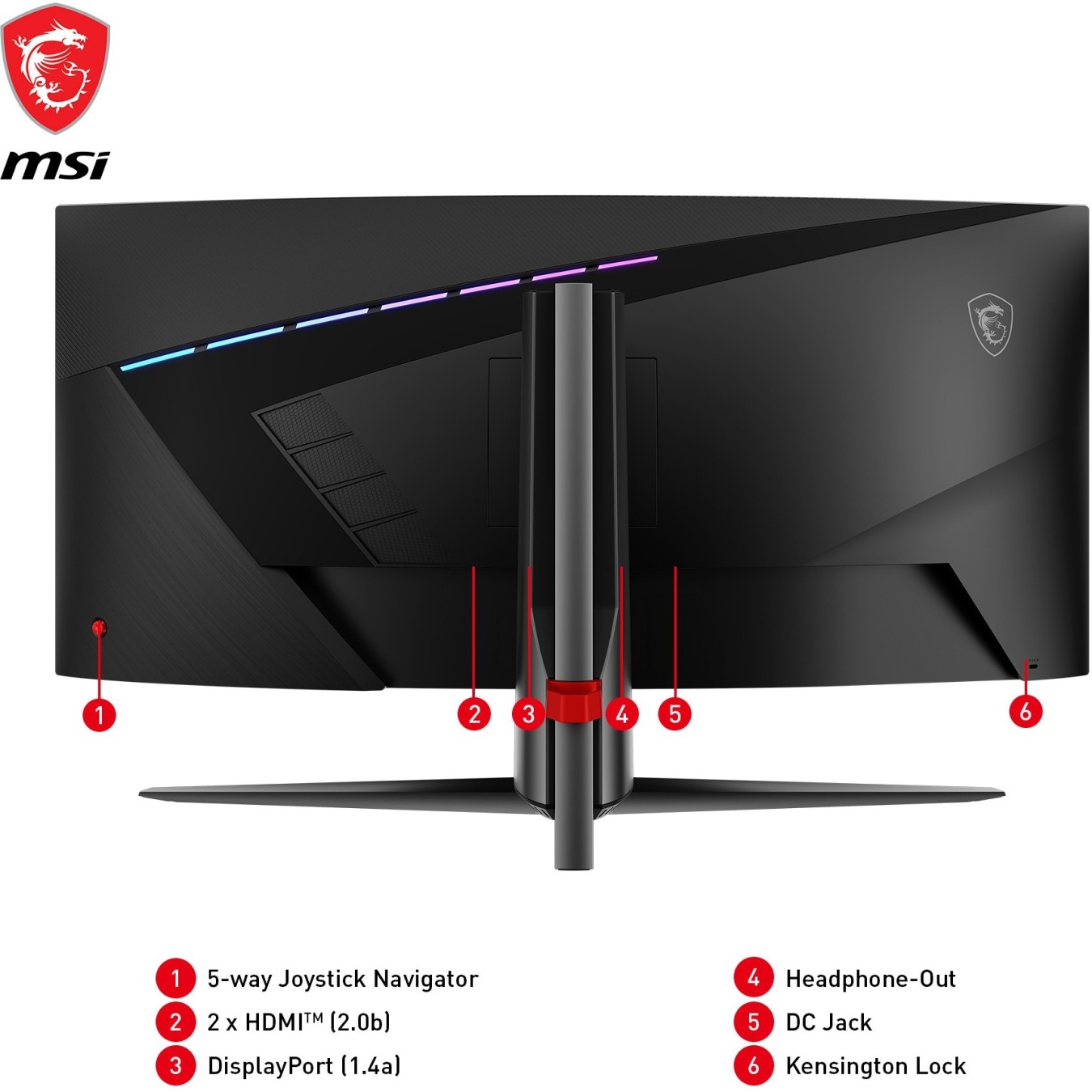 MSI MAG 345CQRDE - 34-inch UWQHD 3440x1440, 180Hz Curved Ultrawide Monitor — Buy in Cyprus with Fast Delivery