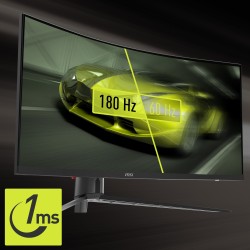 Buy MSI MAG 345CQRDE - 34-inch UWQHD 3440x1440, 180Hz Curved Ultrawide Monitor in Cyprus, Nicosia, Limassol, Larnaka, Pafos