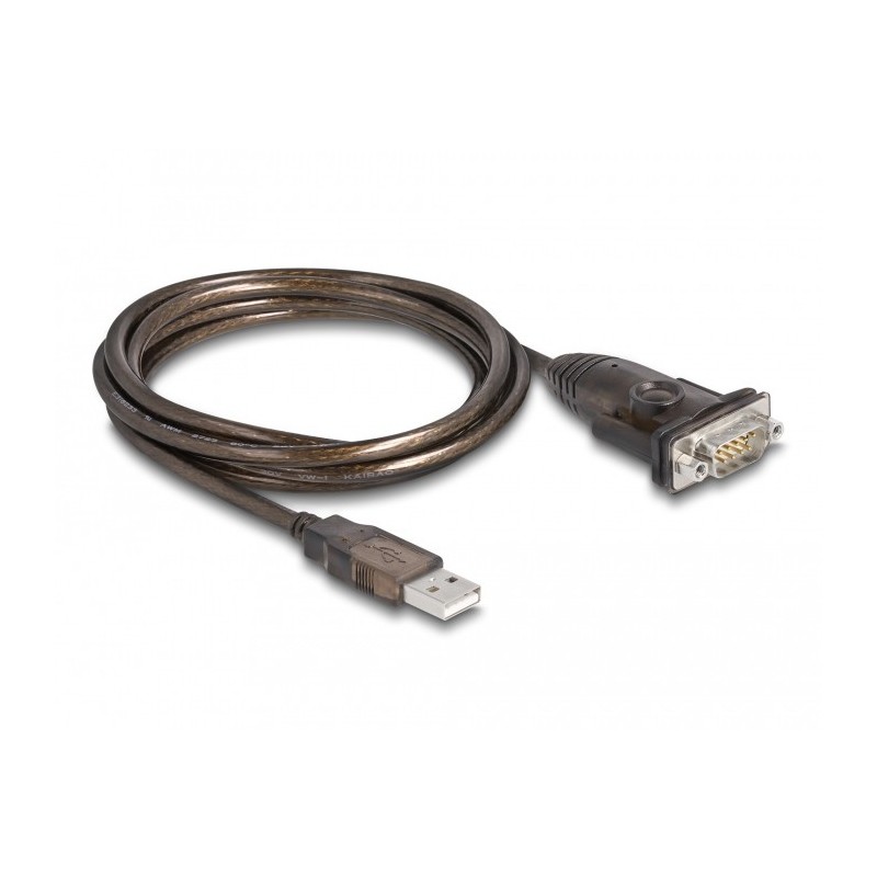 Buy Delock USB 2.0 Type-A to RS-232 DB9 Serial Adapter in Cyprus, Nicosia, Limassol, Larnaka, Pafos