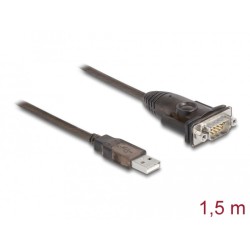 Buy Delock USB 2.0 Type-A to RS-232 DB9 Serial Adapter in Cyprus, Nicosia, Limassol, Larnaka, Pafos