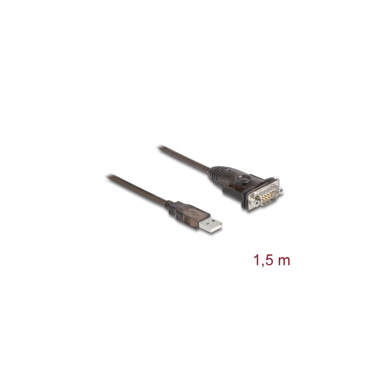 Delock USB 2.0 Type-A to RS-232 DB9 Serial Adapter — Buy in Cyprus with Fast Delivery