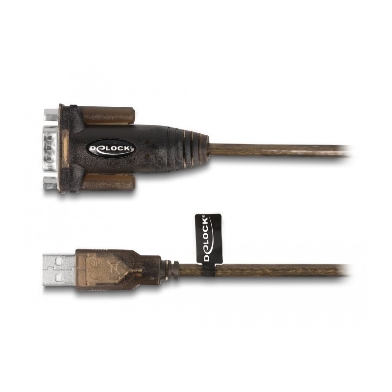 Buy Delock USB 2.0 Type-A to RS-232 DB9 Serial Adapter in Cyprus, Nicosia, Limassol, Larnaka, Pafos