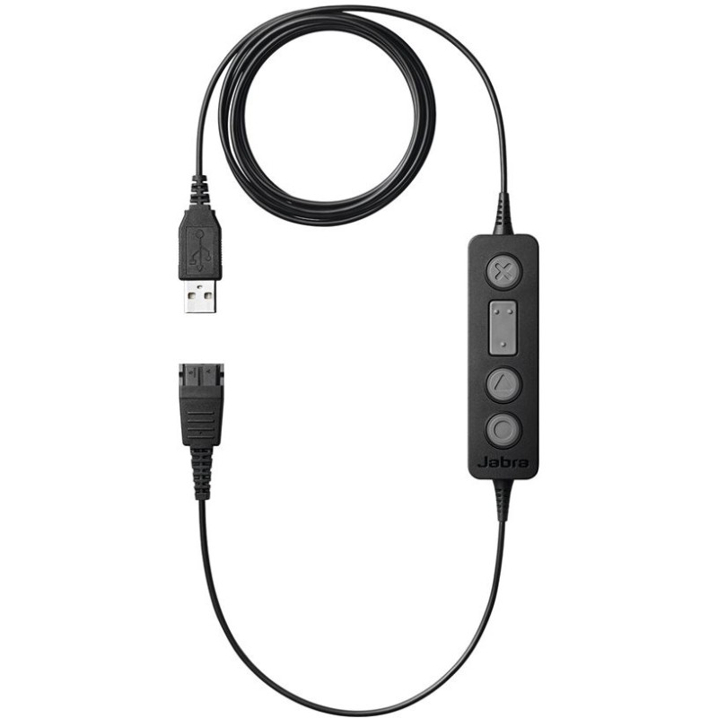 Buy Jabra LINK 260 USB QD Adapter with Call Control - LINK 260 - Characteristics... in Cyprus, Nicosia, Limassol, Larnaka, Pafos