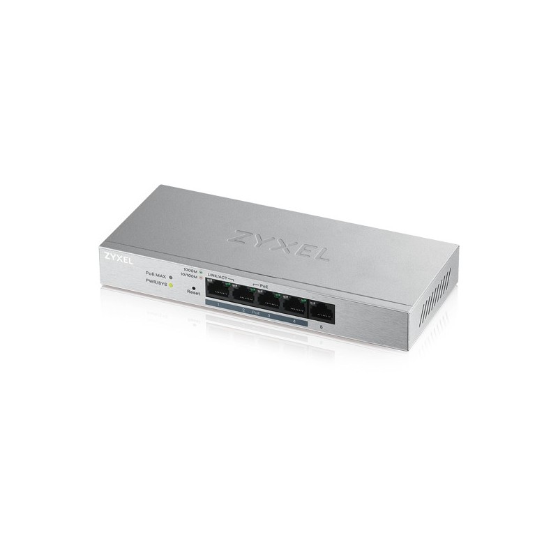 Buy Zyxel GS1200-5HPV2 PoE Switch - GS1200-5HPV2 - 5-Port Gigabit, PoE in Cyprus, Nicosia, Limassol, Larnaka, Pafos