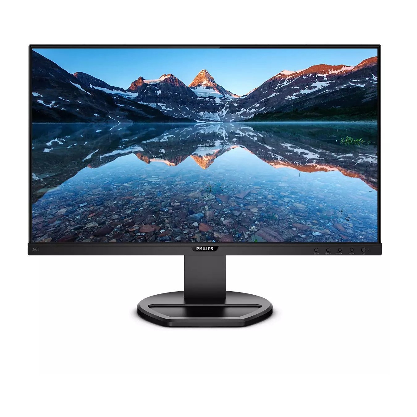 Philips 23.8-inch IPS Monitor - 243B9 - HDMI, DP, USB-C - Flat — Buy in Cyprus with Fast Delivery