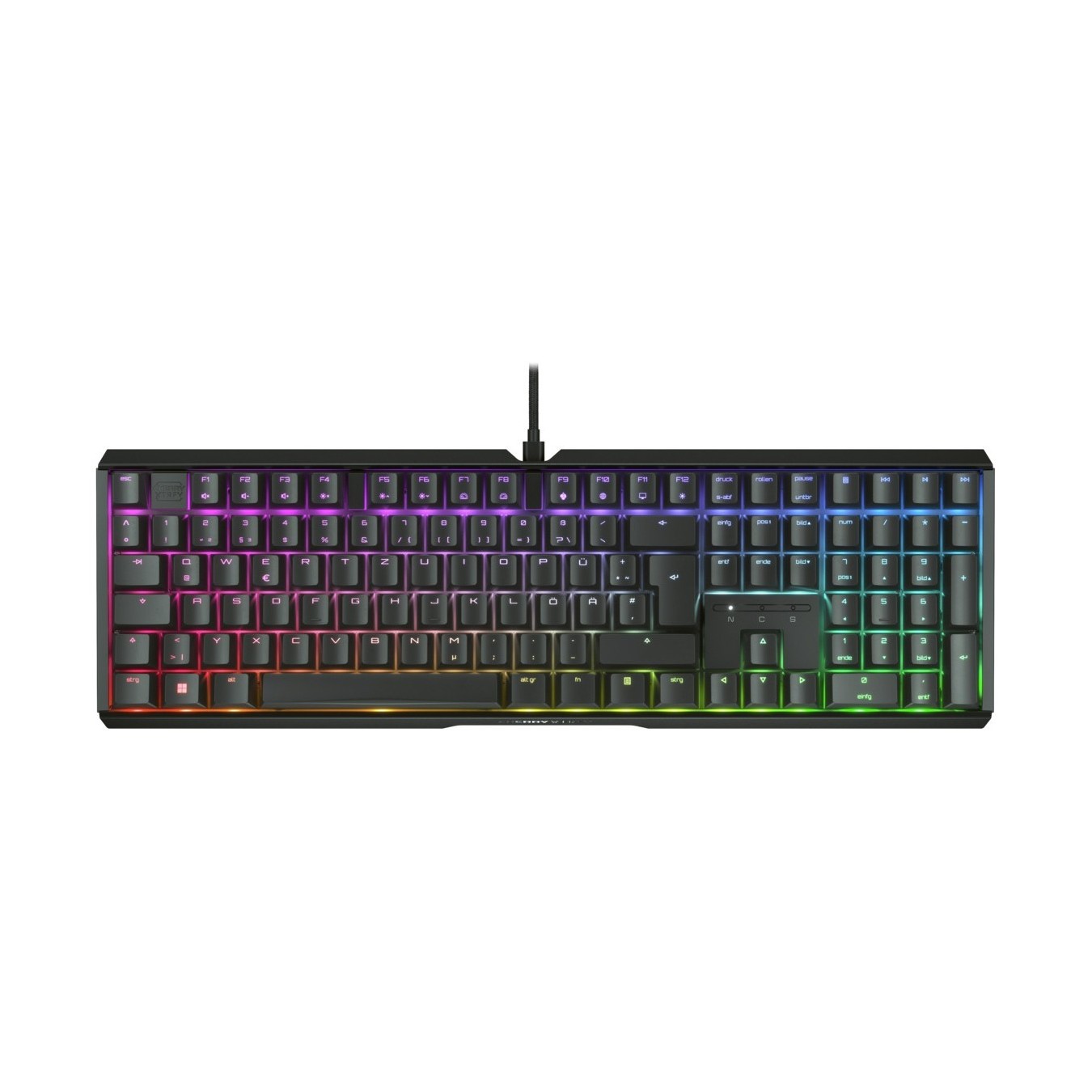 CHERRY XTRFY TAS MX 3.1 RGB Corded (DE) MX2A Red sw - MX2A - Red switches, wired — Buy in Cyprus with Fast Delivery