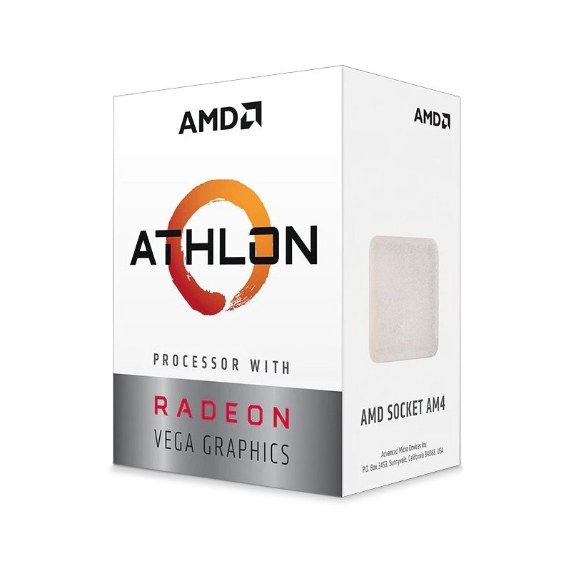 Buy AMD Athlon 3000G Radeon Vega 3 BOX - 3000G - AM4, 4C/4T, DDR4, PCIe 3.0 in Cyprus, Nicosia, Limassol, Larnaka, Pafos