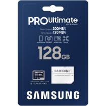 Samsung PRO Ultimate microSDXC Card 128GB with Adapter - microSDXC, 128GB — Buy in Cyprus with Fast Delivery