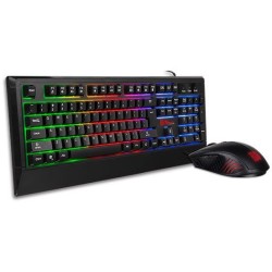 Buy Thermaltake Challenger Combo RGB (GER) - Full-size wired keyboard (German la... in Cyprus, Nicosia, Limassol, Larnaka, Pafos