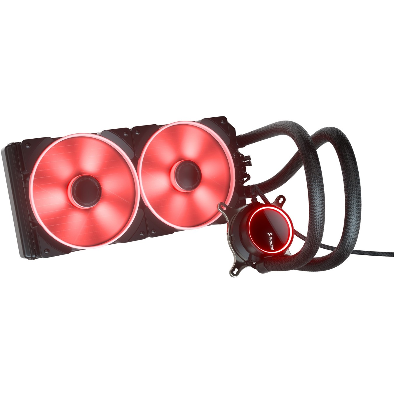 Fractal Design Celsius+ S28 Prisma Water Cooling Unit - S28 Prisma - 280mm AIO, ARGB, 2x140mm Fans